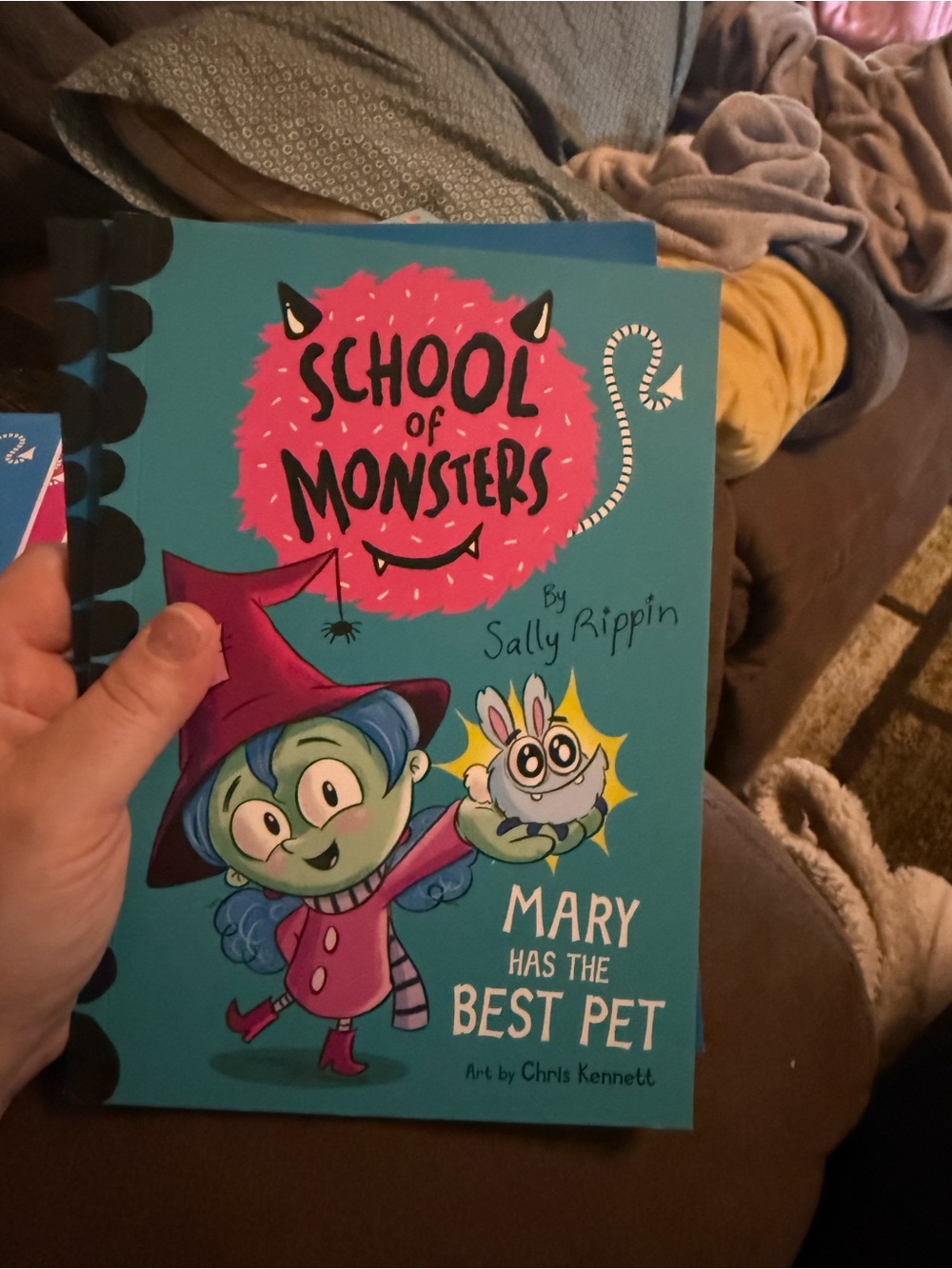School of Monsters Kids Book Set - Blue, Pink, Green - Picture 3 of 6